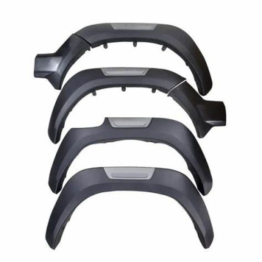 Toyota Hilux Wheel Arches / Fender Flares Rocco GR sport Design (With Gray insert) 